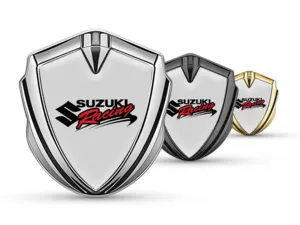 Suzuki Emblème Métal Insigne Luxe Conception Alliage